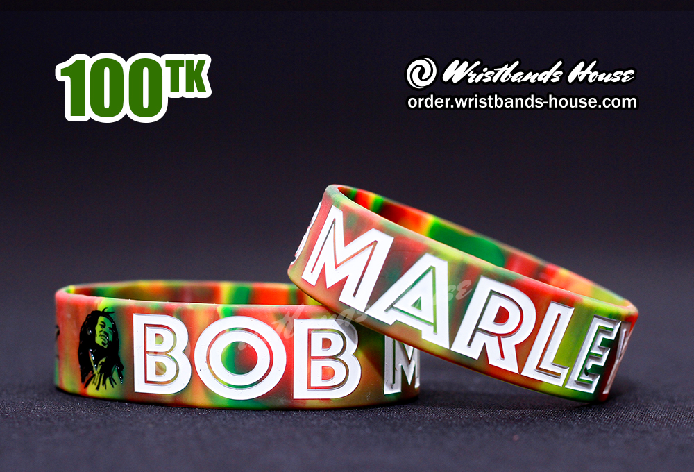 Bob Marley Multicolor 3/4 Inch